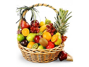 Silver Fruit Basket