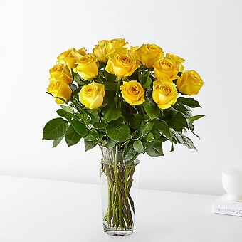 Long Stem Yellow Roses