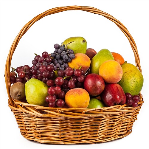 Golden Fruit Basket